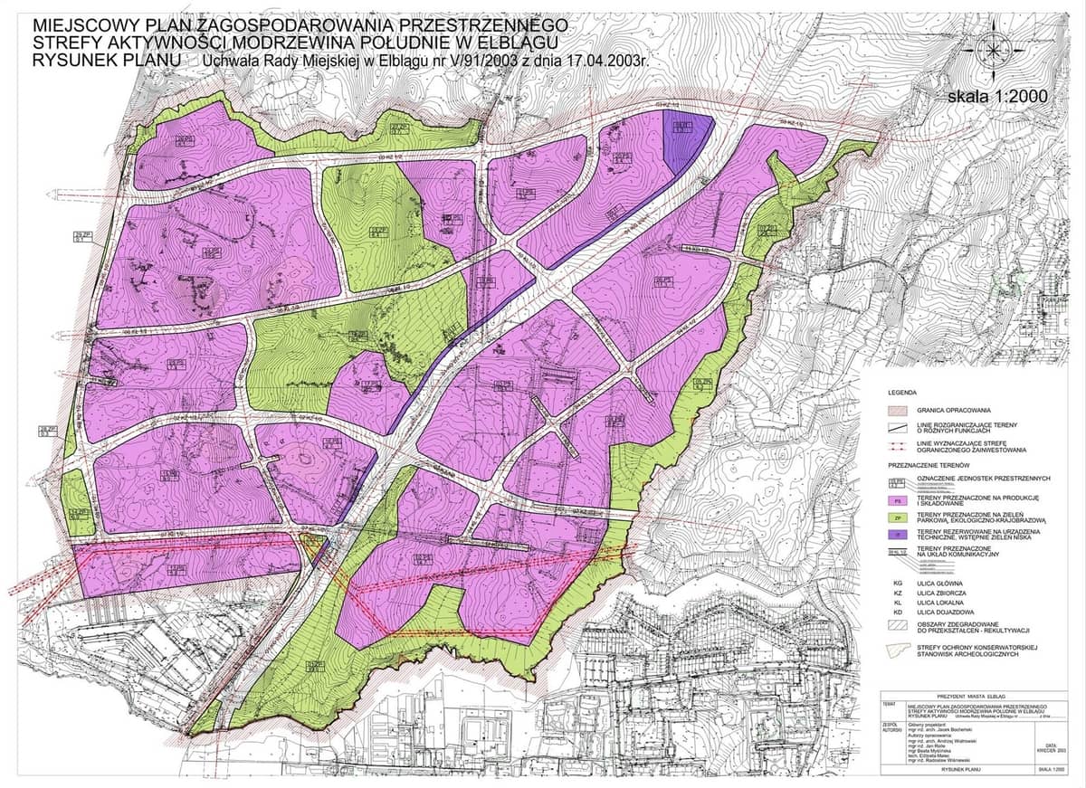 Miejscowy plan zagospodarowania przestrzennego - działki rolne